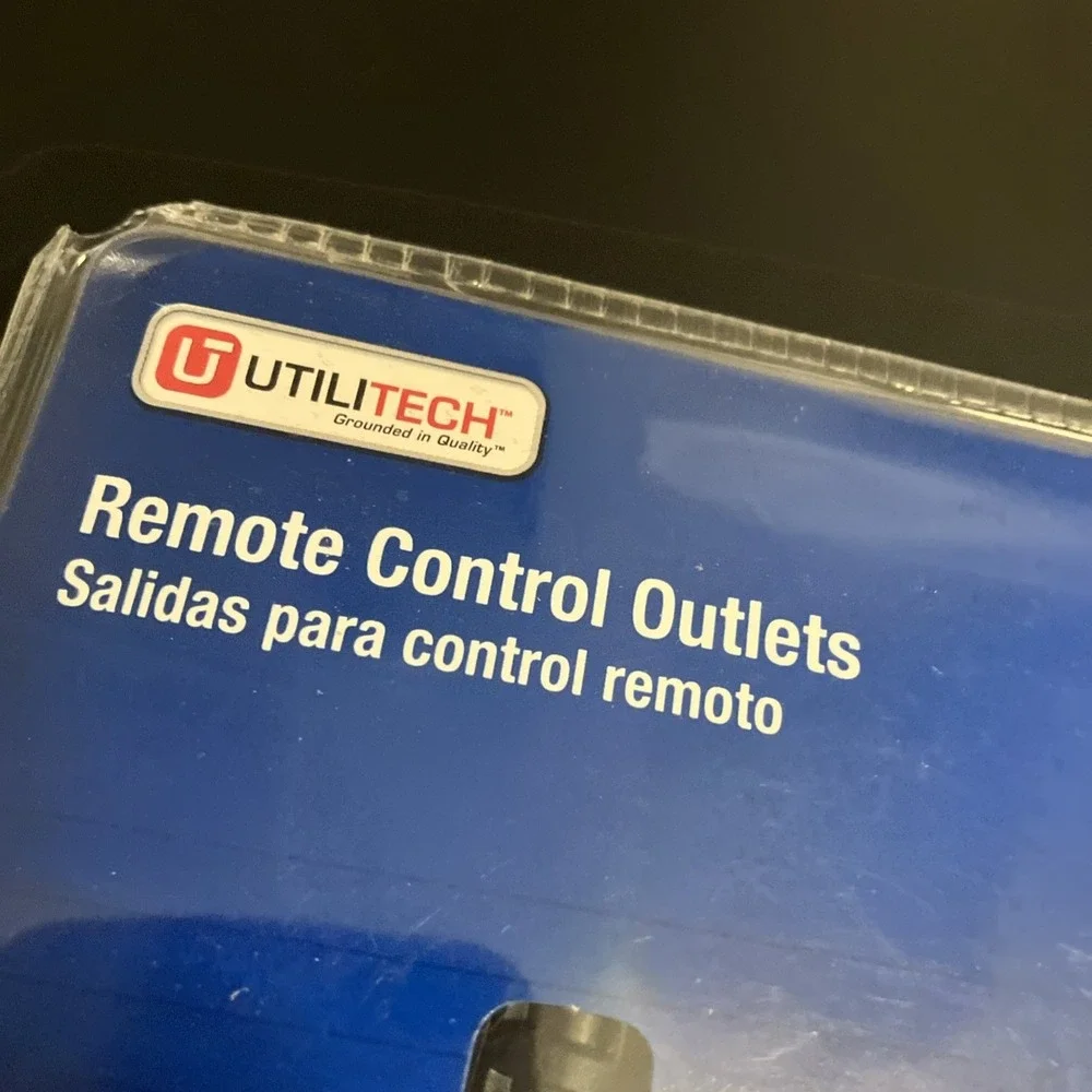 Remote Control Outlet UTILITECH Outdoor Wireless #0357410 New in Sealed Package